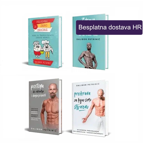 Paket 4 knjige o prehrani